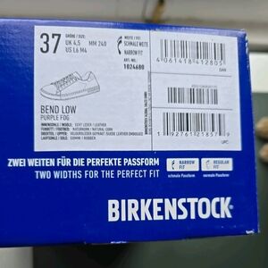 Birkenstock Bend Low Sneakers in Purple Fog